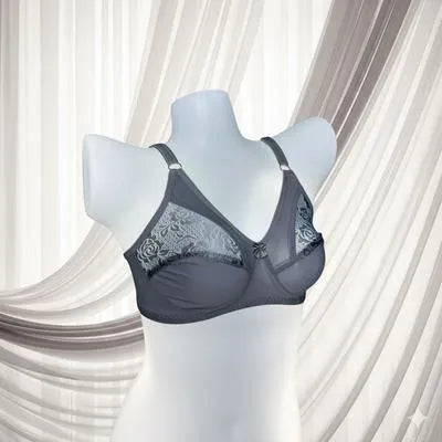 Jersey Plain Comfortable And Breathable Non-Padded Bra