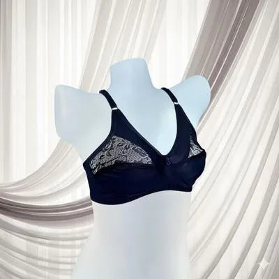 Jersey Plain Comfortable And Breathable Non-Padded Bra