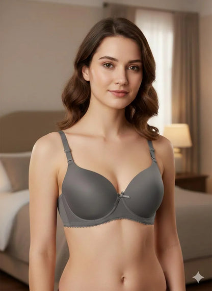 Malai Plain Comfortable And Lightweight Padded Bra