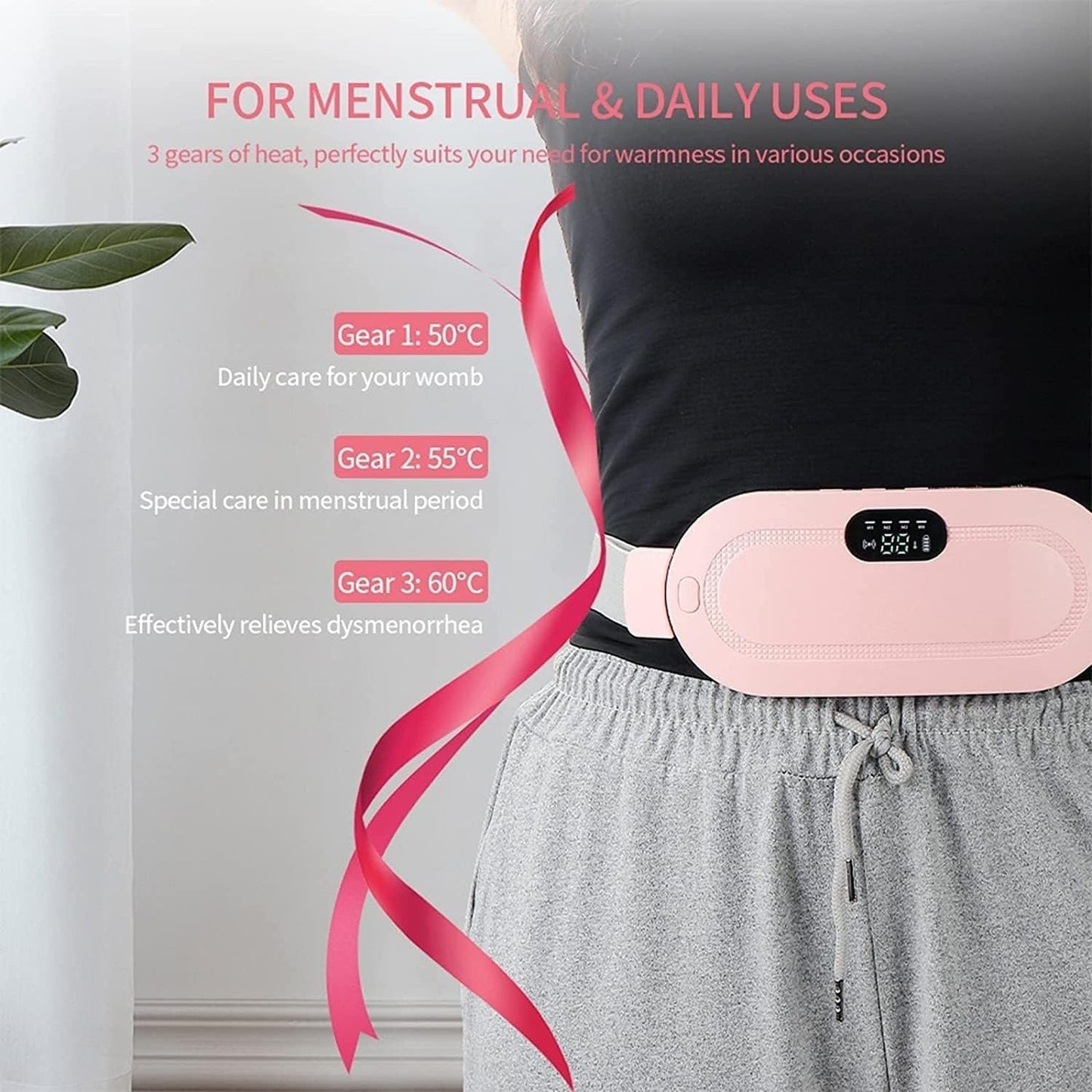 Period Cramp Relief Electric Heating Belt